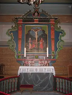 Bø kirke Altar