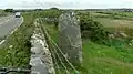 Standing Stone beside the A4080