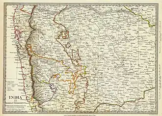 Satara State in 1832