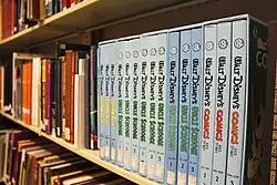 Walt Disney's Comics; Uncle Scrooge; and Donald Duck.