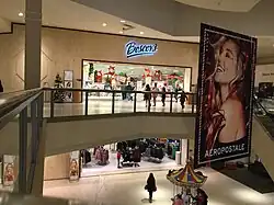 Boscov's mall entrance from upper level