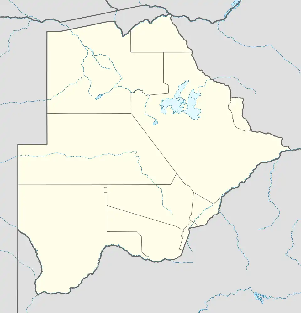 Shakawe is located in Botswana