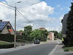 Braives, view to a street