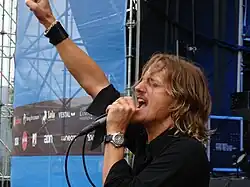 Scallions performing in 2008