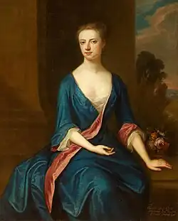 Portrait of his daughter-in-law, Thomasine Ambrose, between c. 1715 and c. 1720