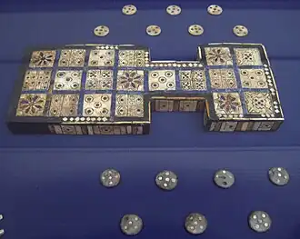 The Royal Game of Ur, southern Iraq, about c. 2600 BC – c. 2400 BC