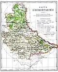 Kiev Governorate as of c. 1900