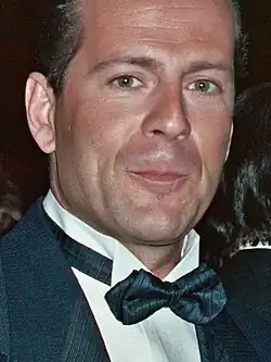 A photograph of Bruce Willis