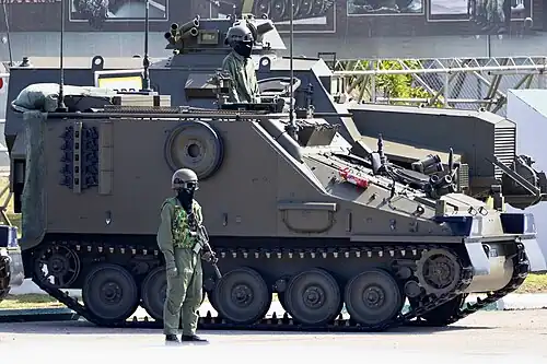 FV105 Sultan in the Royal Brunei Armed Forces, 2024.