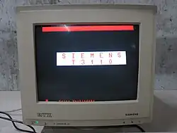 Siemens T3110 display