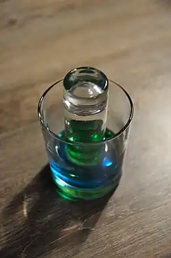 An "Atomic Reactor" cocktail