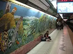 A mural in the station (1)