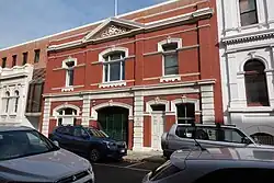 This is a photograph of the former Commonwealth Offices Building in Fremantle that houses the Notre Dame Campus Services.