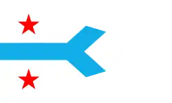 Burgee of the Chicago Corinthian Yacht Club[20]