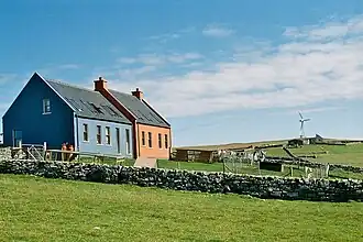 Burkle, Fair Isle – Croft houses