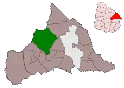 Map of the Municipality of Ramón Trigo