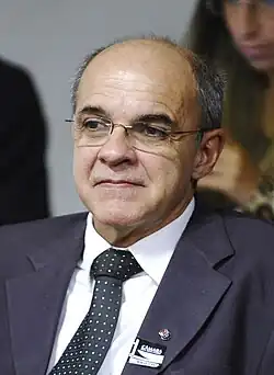 President of Flamengo Eduardo Bandeira de Mello from Rio de Janeiro