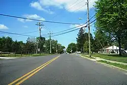 Main Street (CR 581) at East Canal Street looking west