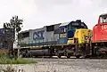 CSX Corporation EMD SD50 diesel locomotive