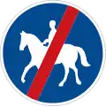 C 11b: End of bridle path