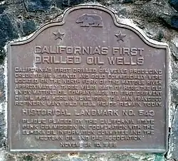 California's First Drilled Oil Wells