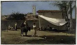 A Plaza in Caracas, c. 1850–52, oil on canvas. Colección Patricia Phelps de Cisneros