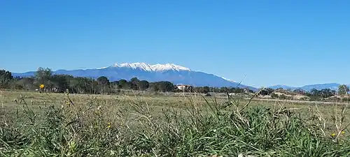 Canigó from Bompas, Perpignan, 1 April 2024