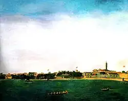 The Lake. Tempera on paper. 180 x 143 cm., collection of the government of Zulia