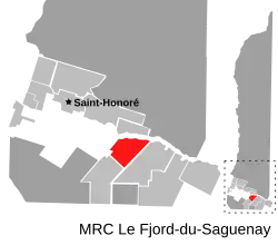 Location of Saint-Félix-d'Otis