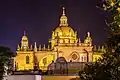 Cathedral view from the Alcázar of Jerez de la Frontera.