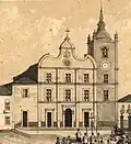 Early aspect of the Cathedral of São Luís in Maranhão