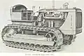 Right view of Caterpillar D6 tractor, crawler, diesel from TB 5-9720-11, 1944