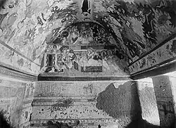 Right portion of the cave, as photographed by Charles Nouette in 1907
