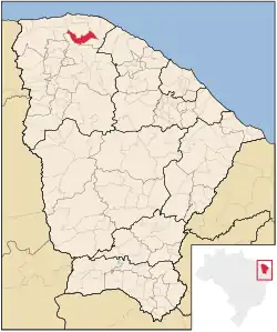 Location in Ceará