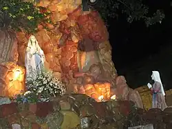 Our Lady of Lourdes grotto