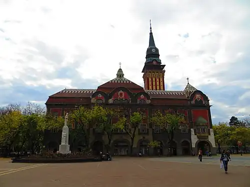 Subotica City Hall by Marcell Komor and Dezső Jakab, 1910