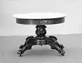 Center table, circa 1825.
