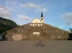 panoramic view of the shrine