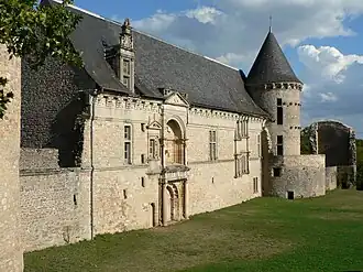 The Facade of the Chateau