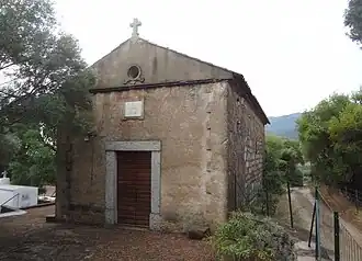 The chapel of San Giambattista di Pruno (San Ghjambattista di Prunu), in Figari