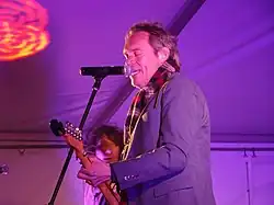 Jenkins performing in Semaphore, South Australia, 2017