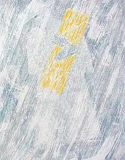 Im Licht G-ttes, 100 cm x 130 cm, Öl, Leinwand, 2010