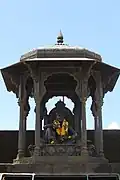 Throne of Maratha Empire (Meghdambri/ Sinhasan)