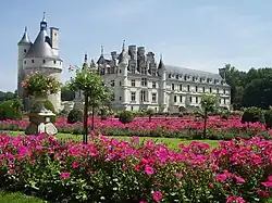 View from the Garden of Catherine de Médicis