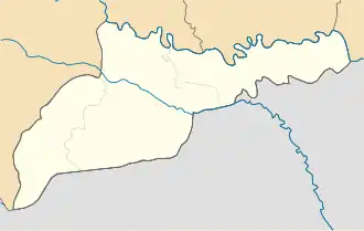 Khotyn is located in Chernivtsi Oblast