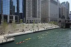 The Chicago Riverwalk
