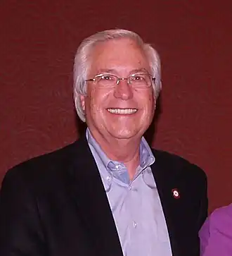 Bill John Baker, who is 3.13% Cherokee,[62] was the Principal Chief of the Cherokee Nation from 2011 to 2019.
