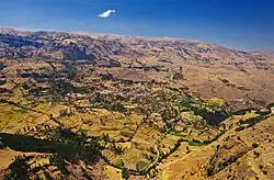 Chinchaypujio as seen from Qollmay.