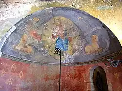 Christ and the tetramorph (cave apse).
