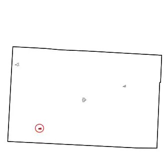 Location in Cimarron County and state of Oklahoma